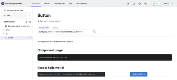 Button component
