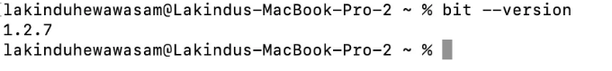 Bit Version Output