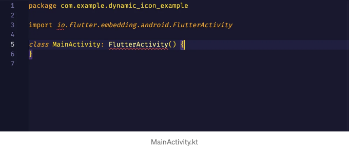 Dynamic Change App Icon