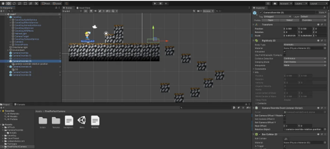 How to Implement a Dead Zone and Adjust the Camera's Position While Following an Object Using Unity3D
