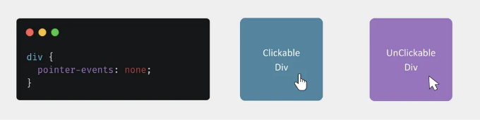 pointer-events image