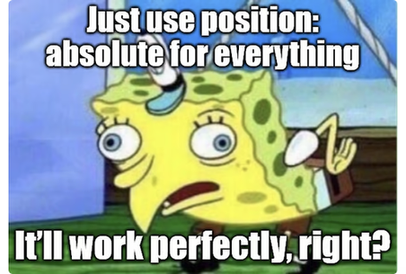 CSS Positioning